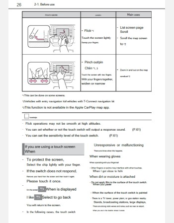 toyota yaris 2019 2020 & 2021 navigation & multimedia system manual (jdm)